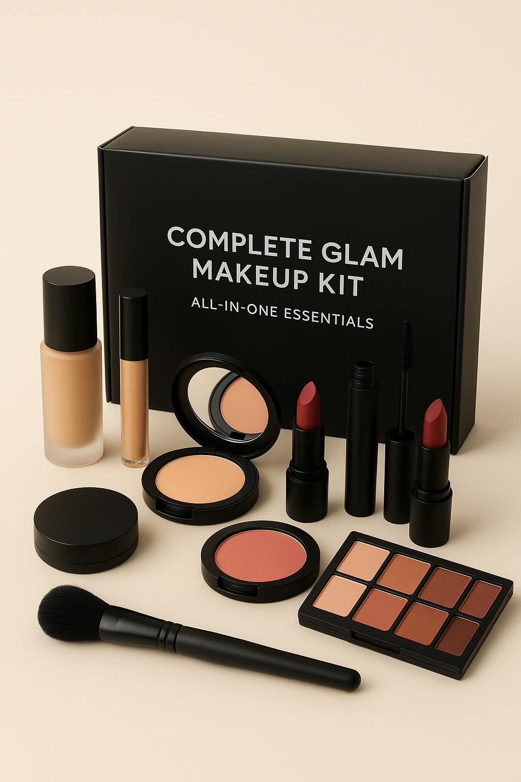 Complete Glam Makeup Kit – All-in-One Essentials